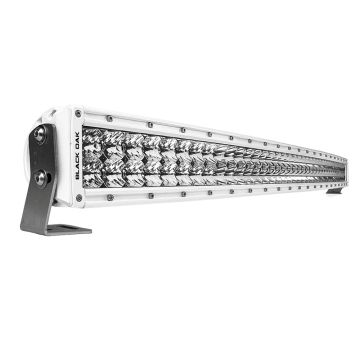 Black Oak Pro Series 3.0 Curved Double Row 40&quot; LED Light Bar - Combo Optics - White Housing