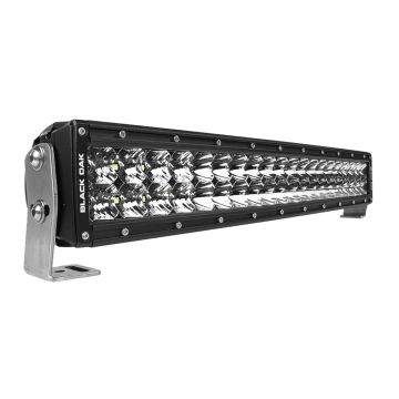 Black Oak Pro Series 3.0 Double Row 20&quot; LED Light Bar - Combo Optics - Black Housing