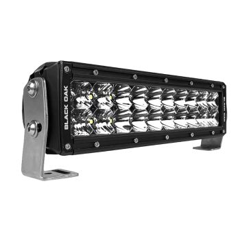 Black Oak Pro Series 3.0 Double Row 10&quot; LED Light Bar - Combo Optics - Black Housing