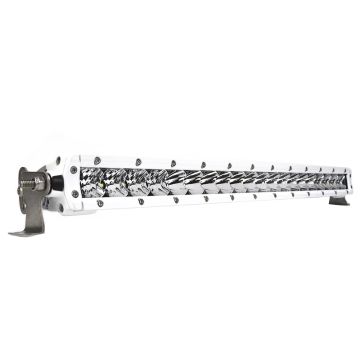Black Oak Pro Series 3.0 Single Row 20&quot; LED Light Bar - Combo Optics - White Housing