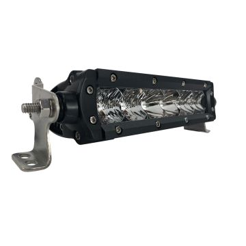 Black Oak Pro Series 3.0 Single Row 6&quot; LED Light Bar - Combo Optics - Black Housing