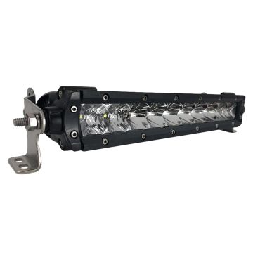 Black Oak 10&quot; Single Row LED Light Bar - Combo Optics - Black Housing - Pro Series 3.0