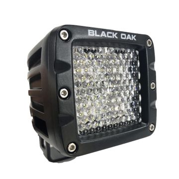 Black Oak 2&quot; LED Pod Light - Diffused Optics - Black Housing - Pro Series 3.0