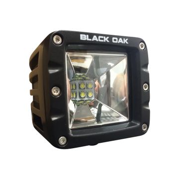 Black Oak 2&quot; LED Light Pod - Scene Optics - Black Housing - Pro Series 3.0