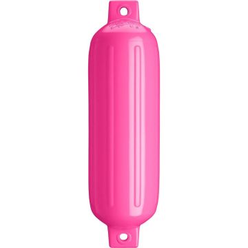 Polyform G-1 Twin Eye Fender 3.5&quot; x 12.8&quot; - Pink