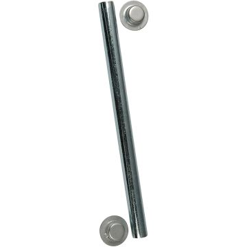 C.E. Smith Roller Shaft 5/8&quot; x 13&quot; w/Cap Nuts