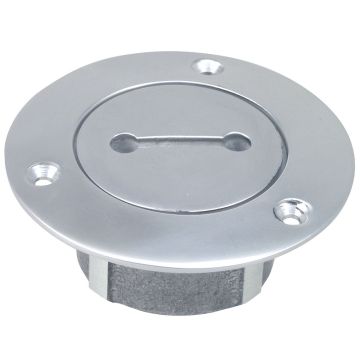 Perko 1&quot; Chrome Unmarked Pipe Deck Plate