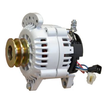 Balmar Alternator 120 AMP 12V 3.15&quot; Dual Foot Saddle Dual Pulley w/Isolated Ground