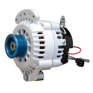 Balmar Alternator 120 AMP 12V 1-2&quot; Single Foot Spindle Mount J10 Pulley w/Isolated Ground