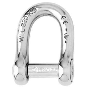 Wichard Self-Locking Allen Head Pin D Shackle - 10mm Diameter - 13/32&quot;