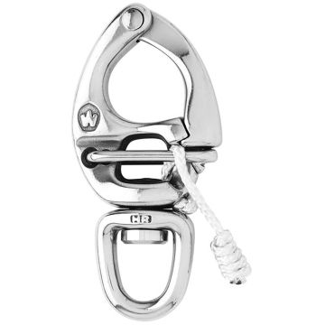 Wichard HR Quick Release Snap Shackle With Swivel Eye -110mm Length- 4-21/64&quot;