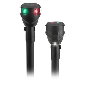 Attwood LightArmor Fast Action Bi-Color Pole Light With Task Light - 14&quot; &amp; 3-Pin