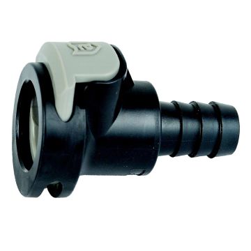 Attwood Universal Sprayless Connector - Hose Female (5/16&quot;-3/8&quot;)