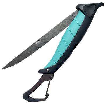 Toadfish Stowaway Folding Fillet Knife w/Built-In Carabiner - 7&quot;