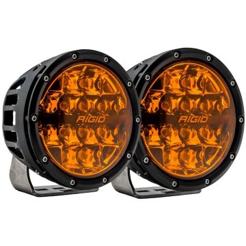 RIGID Industries 360 Series 6&quot; Spot w/Amber Pro Lens - Pair