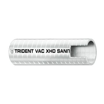 Trident Marine 1-1/2&quot; x 50&#39; Box VAC XHD Sanitation Hose - Hard PVC Helix - White