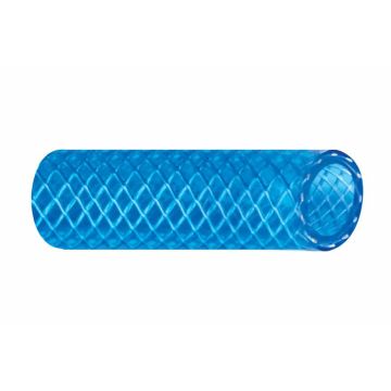Trident Marine 1/2&quot; x 50&#39; Boxed Reinforced PVC (FDA) Cold Water Feed Line Hose - Drinking Water Safe - Translucent Blue