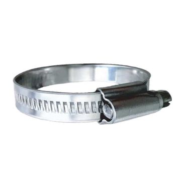 Trident Marine 316 SS Non-Perforated Worm Gear Hose Clamp - 15/32&quot; Band - (1-3/4&quot; &ndash; 2-1/4&quot;) Clamping Range - 10-Pack - SAE Size 28