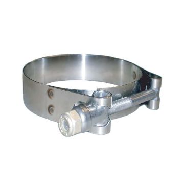 Trident Marine 316 SS T-Bolt Clamp - 3/4&quot; Band - 1.78&quot;-2.09&quot; Range - 10-Pack