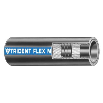 Trident Marine 3/4&quot; Flex Marine Wet Exhaust &amp; Water Hose - Black - Sold by the Foot
