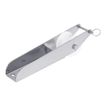 304 SS Long Fairlead Anchor Roller 11" Length, High Polish