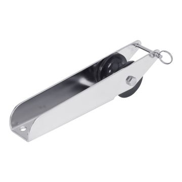 304 SS Long Fairlead Anchor Roller 11" Length, Satin Finish