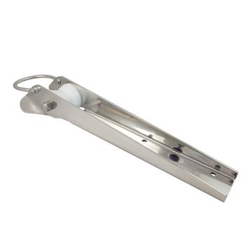 Narrow Mirror Finish Anchor Roller, 19-7/8"