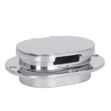 Spring Hinged Oval Chain/Rope Deck Pipe