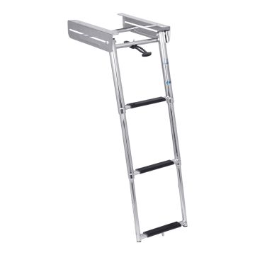 Under Platform Telescoping Sliding Ladder 