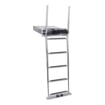 Stainless Steel Mailbox Ladder with Handles