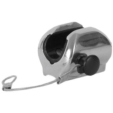 Stainless Steel Ball & Socket Concave Deck Hinge w/Pin And Lanyard