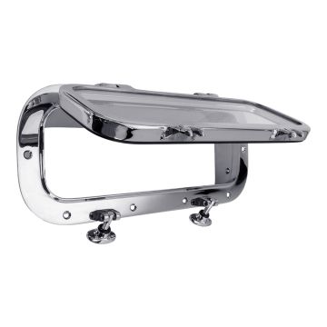 Man Ship 4-3/4'' x 14-3/4'', 2'' Angled Spigot with Friction Hinges and Stainless Knobs