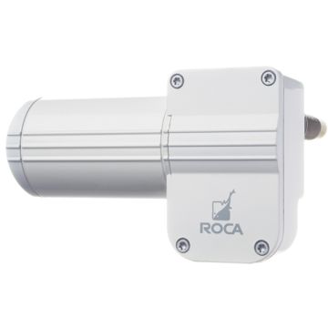 Roca W12 Wiper Motor, 2.5" Shaft, 1-5/8" BLKHD white, 12V