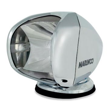 Spotlight 12/24V 100W Halogen Chrome