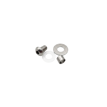 Jump Seat Hinge Hardware Kit for Ranger Tugs & Cutwater - Complete 316 Stainless Steel Fastener Set