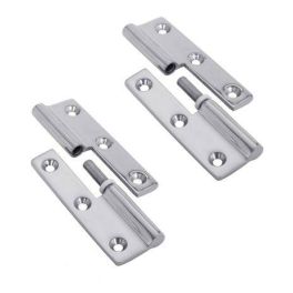 Stainless Steel Long Lift-Off / Take Apart Hinges