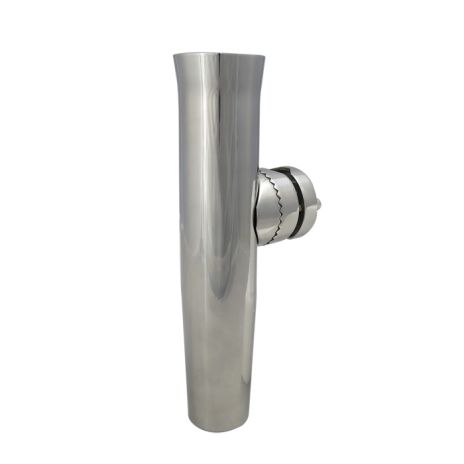 Stainless Steel Clamp-On Rod Holder, Tapered