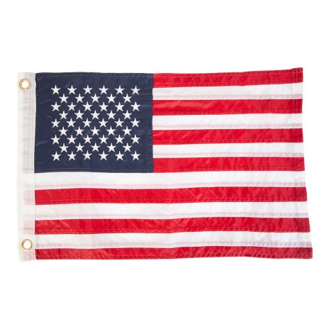 Boat Flag HIGH QUALITY American Sewn Nylon 12x18 Motorcycle MADE IN THE USA! 