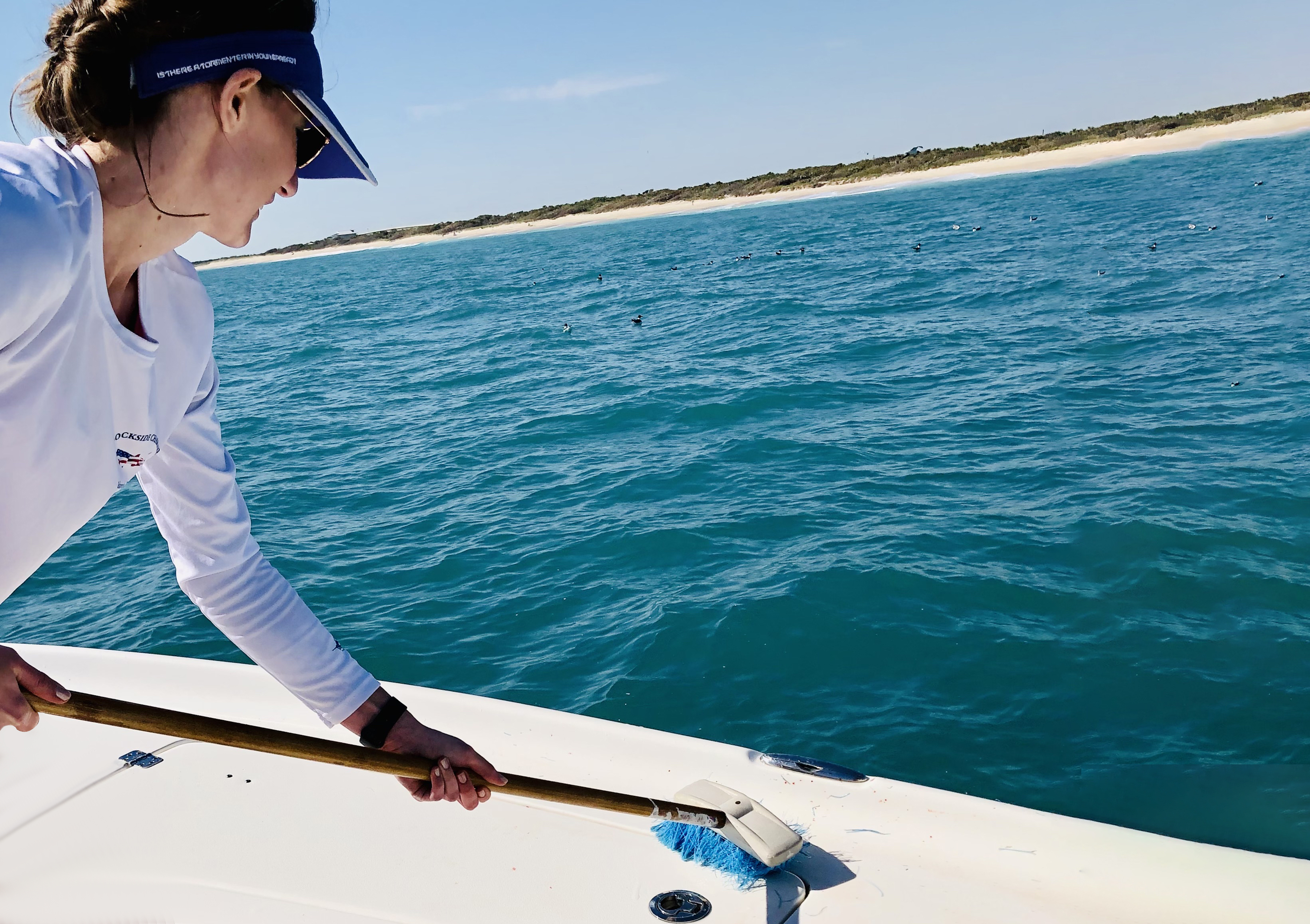boat cleaning